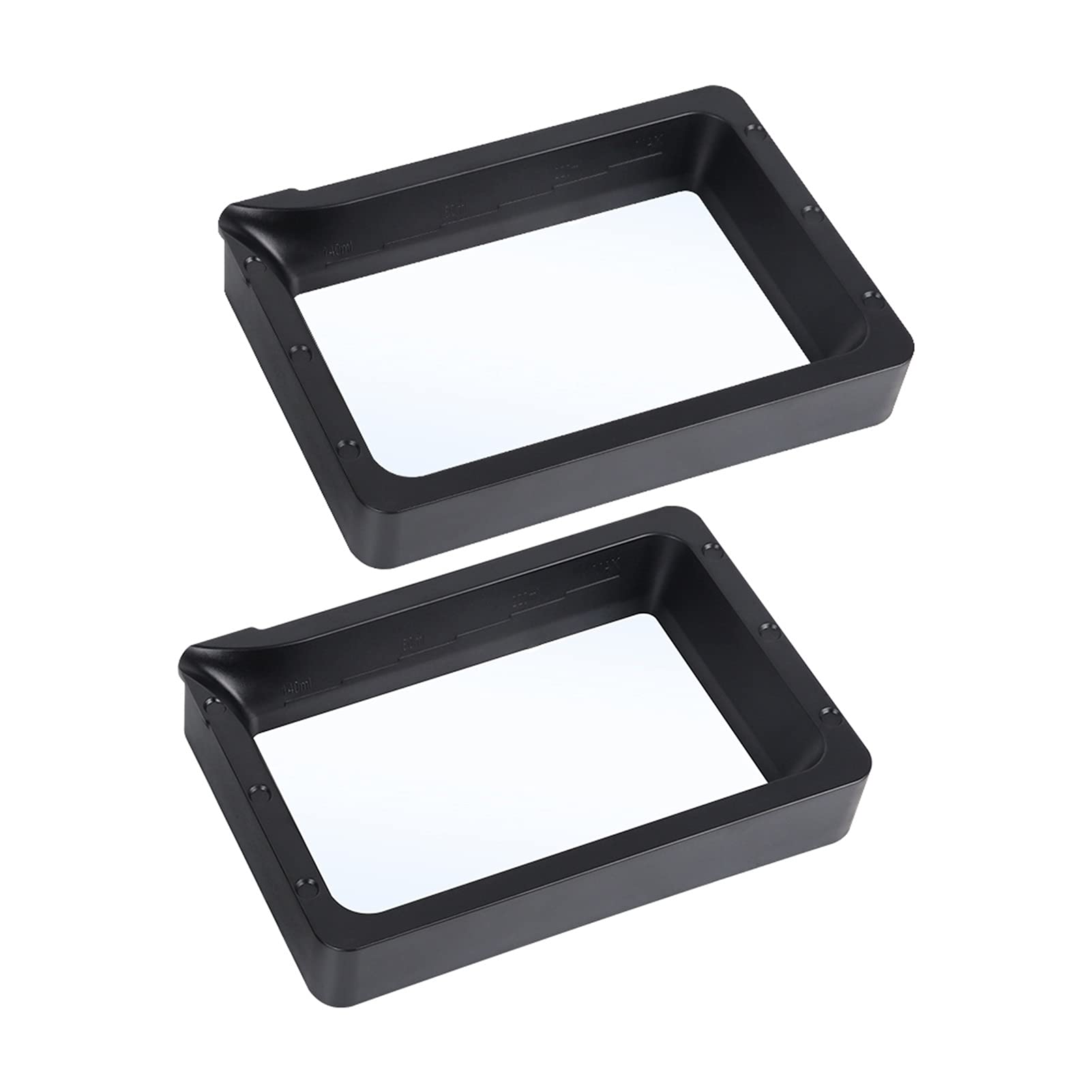2PCS UV Resin Vat Tank for Anycubic Photon Mono 3D Printer - Replacement Parts for 3D Printing Accessories - Perfect for DIY Projects, Model Making & Prototyping