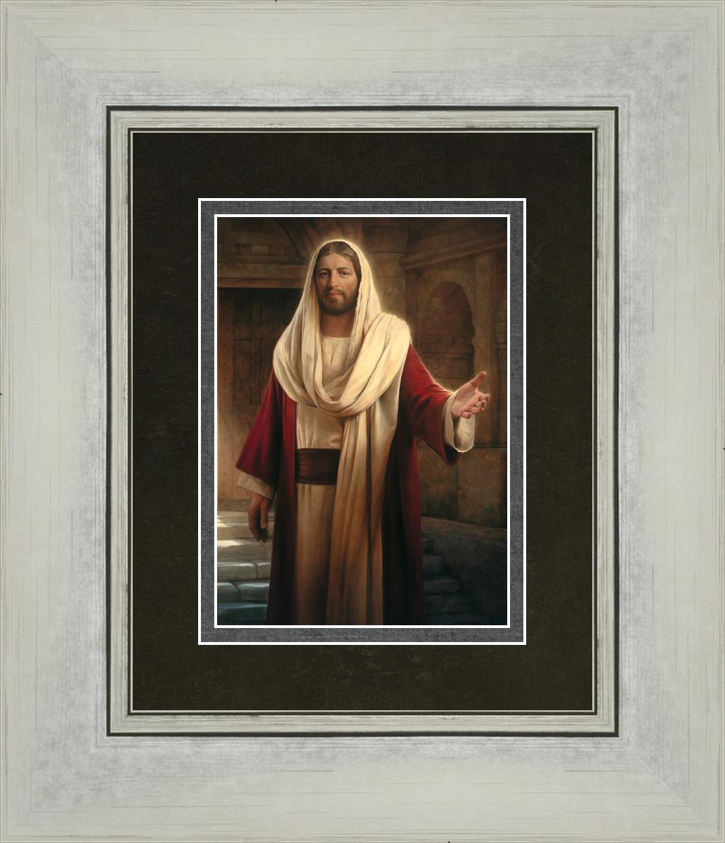 Come Follow Me by Howard Lyon - Inspirational Christian Art Print for Home, Church & Office Decor