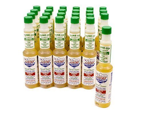 Lucas Oil 10020-24 Fuel Treatment Case (24 Pack) - Improves Engine Performance & Fuel Efficiency - Ideal for Cars, Trucks & Diesel Engines
