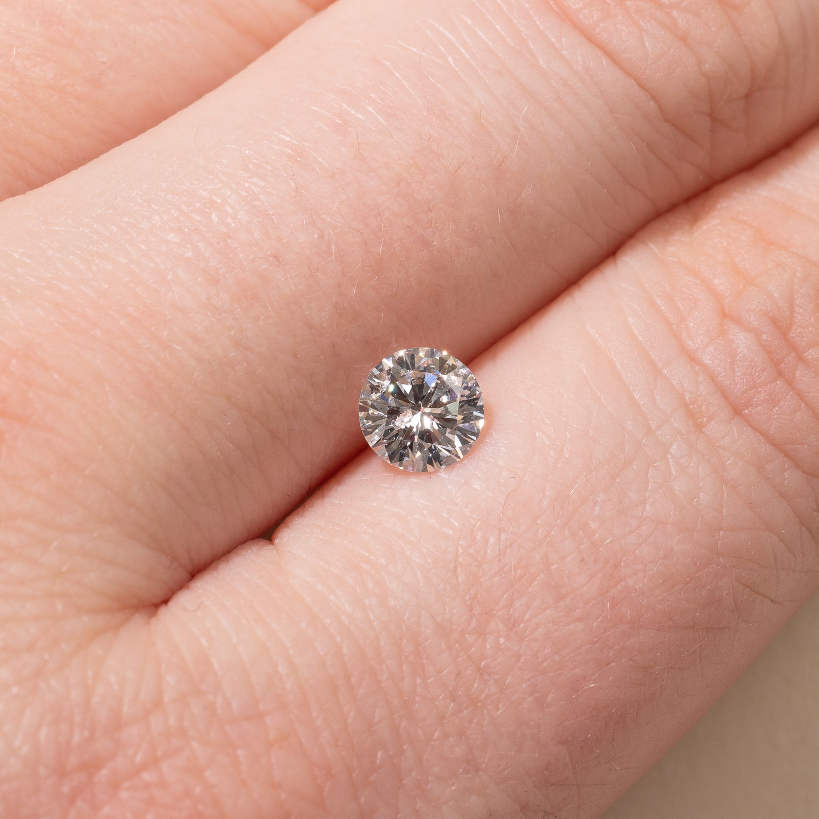 0.70ct Round Brilliant Cut Loose IGL Certified Diamond - I1 Clarity, F/G Color | Perfect for Engagement Rings, Wedding Bands & Fine Jewelry