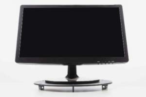 48-Pack Black Oval Stackable 1 Inch Monitor Riser Stand - VUR 8800 - Perfect for Office Desks, Home Workstations & Multi-Screen Setups