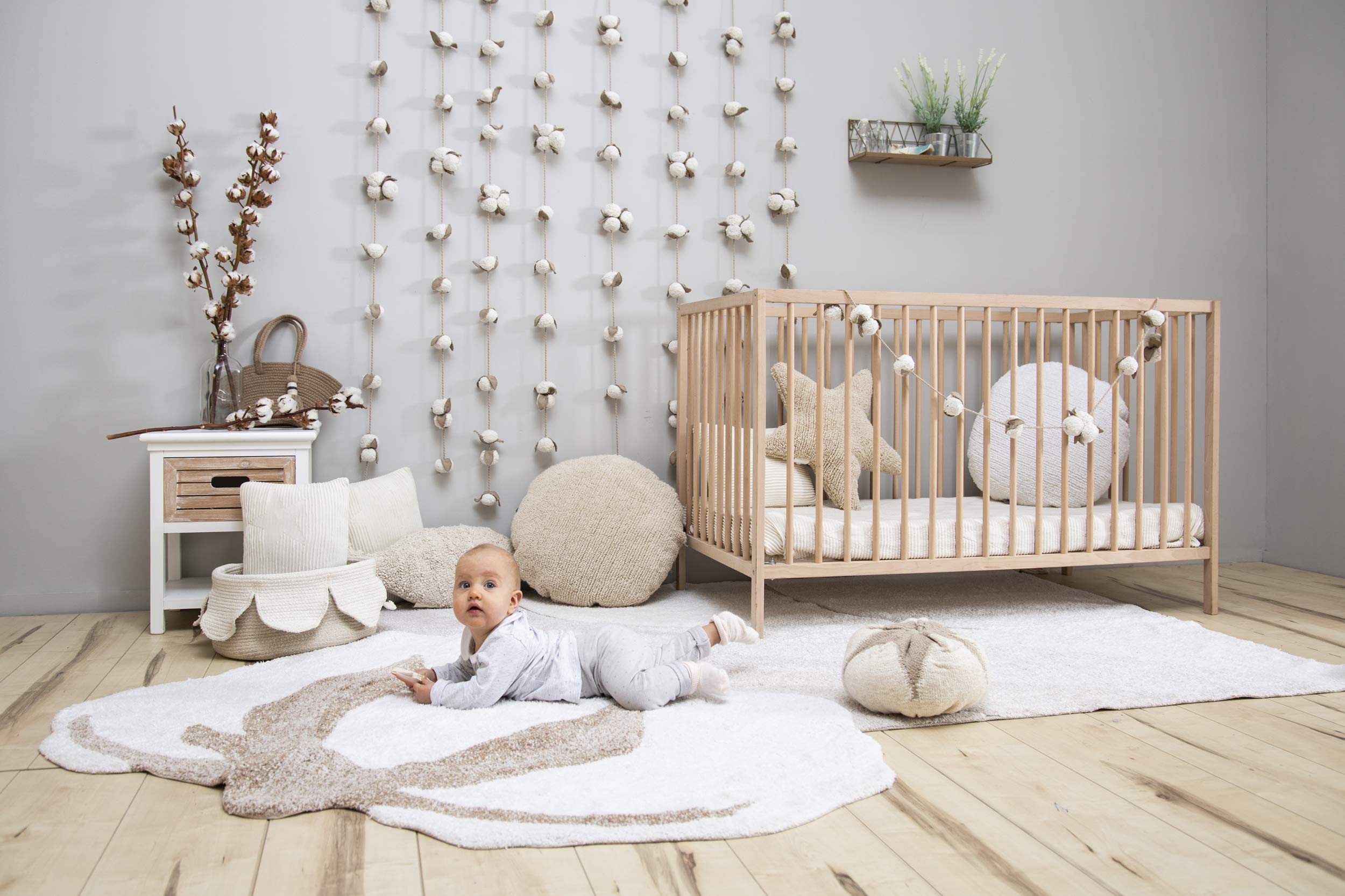Lorena Canals Machine Washable Rug - Soft, Eco-Friendly & Non-Slip - Perfect for Nursery, Living Room & Bedroom Decor