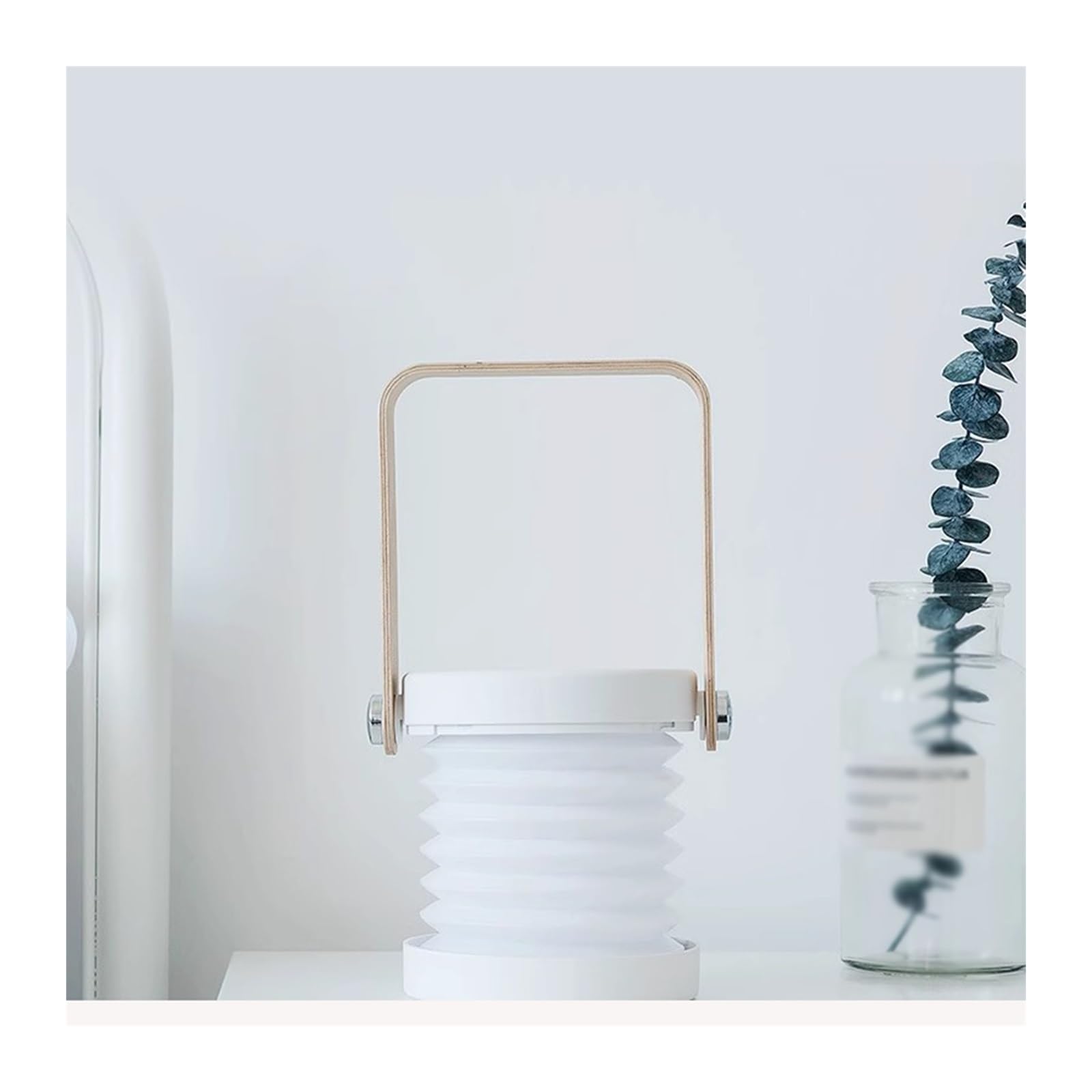 Rechargeable Foldable Nightstand Lamp - Adjustable Warm Light Bedside Table Lamp, Portable LED Lantern for Bedroom, Reading & Camping (Color: C)