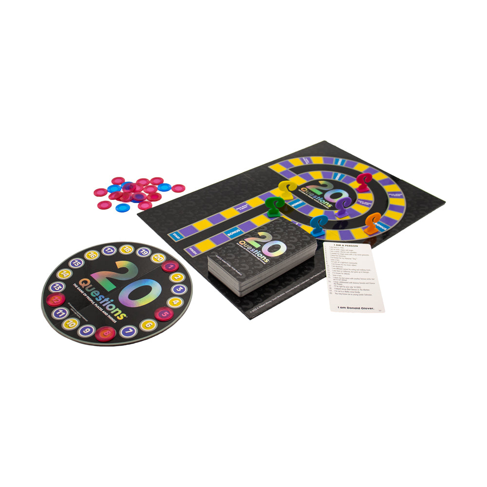 20 Questions Game - Fun Family Board Game for Kids & Adults | Guess People, Places & Things | Perfect for Parties, Travel & Family Game Nights