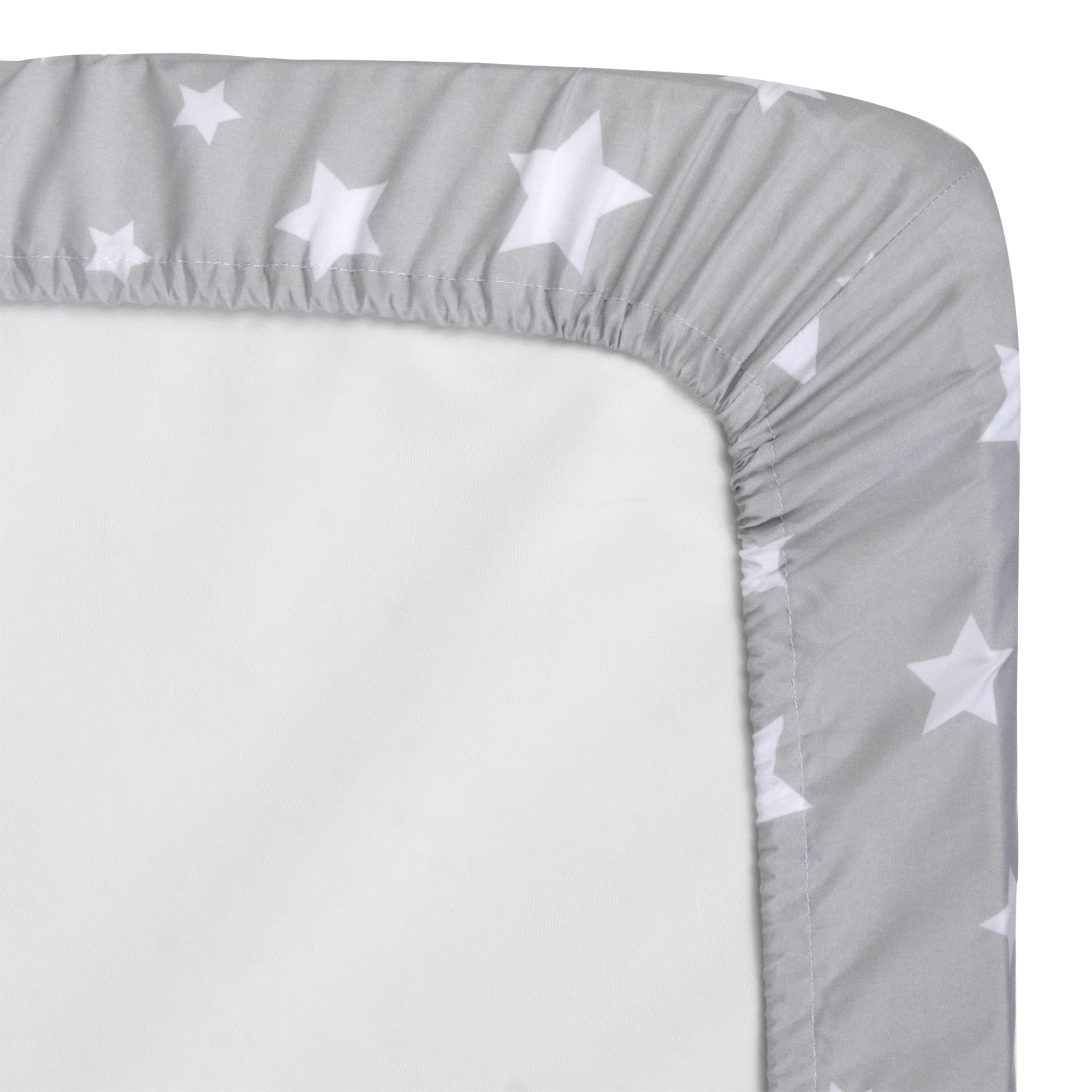 Boys & Girls Moon and Stars Crib Sheets Bedding Set | Gender Neutral Baby Nursery Boho Bedding - Perfect for Nursery Decor, Baby Shower Gifts & Newborn Essentials