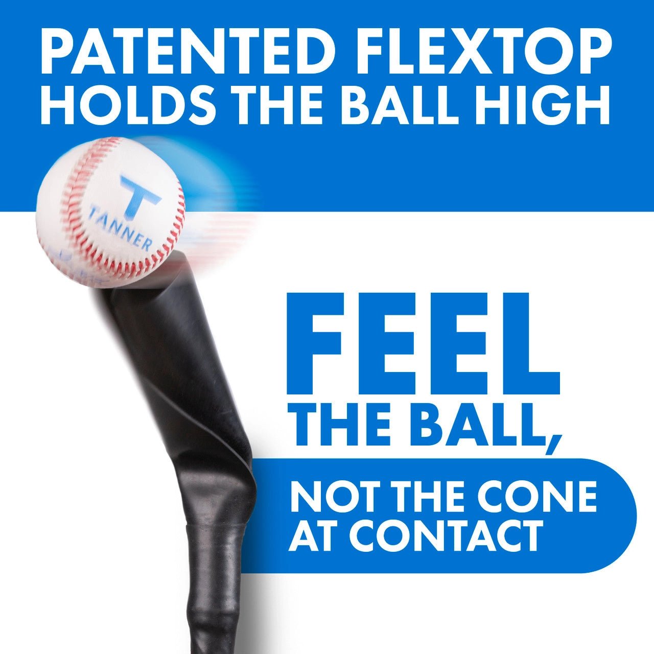 Tanner Pro Batting Tee with Adjustable Height & Portable Batting Net Bundle - Perfect for Baseball & Softball Practice at Home, Backyard, or Field Training