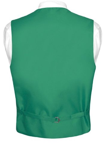 Elegant Men's Emerald Green 3-Piece Vest Set with Tie & Pocket Square - Perfect for Weddings, Prom & Formal Events