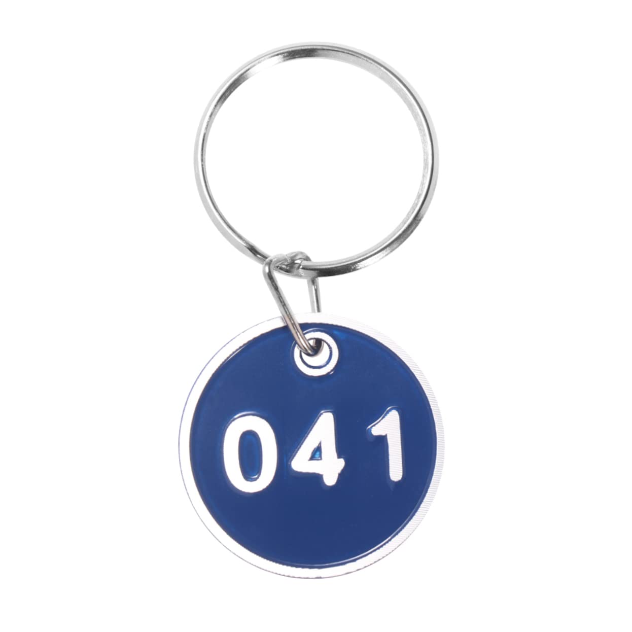 Parliky Metal Key Tags with Numbers - Durable Key Labels & Luggage Tags for Organizing Keys, Suitcases, and Backpacks | Perfect for Travel, Office, and Home Use