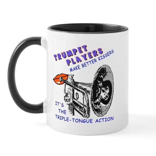 White/Black Inside - Trumpet Kissers Mug