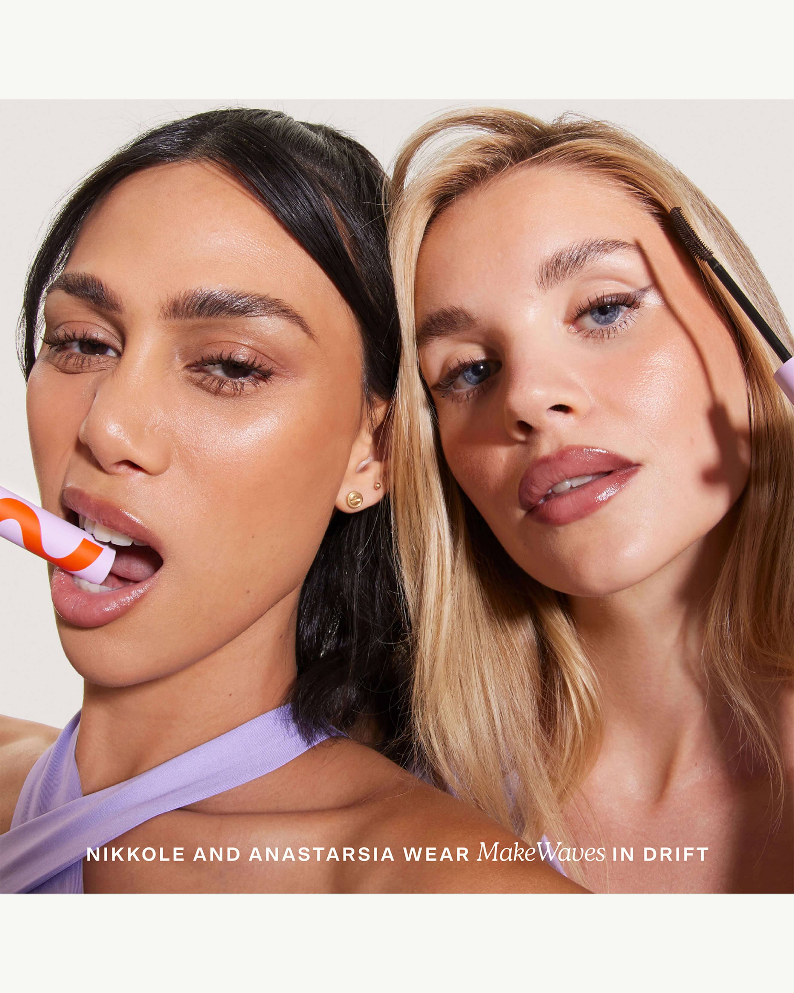 MakeWaves® Volumizing & Lengthening Mascara - Waterproof, Smudge-Proof for Long-Lasting Lashes | Perfect for Daily Wear, Special Occasions & Photography