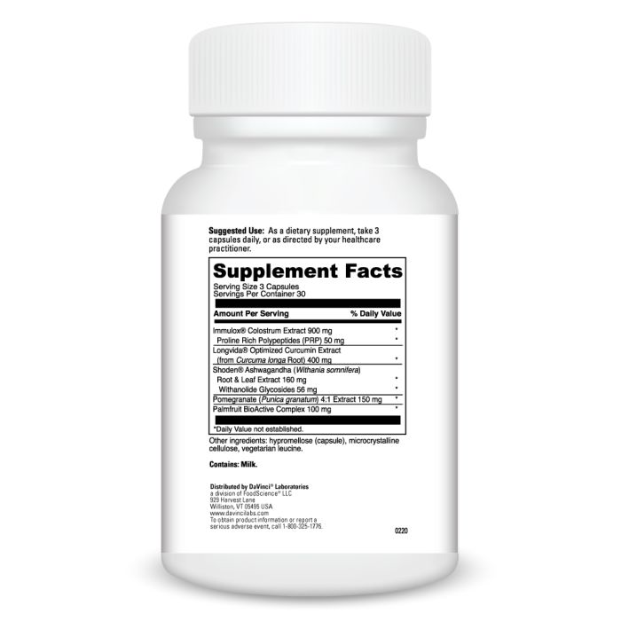 Davinci Labs Amyloid Complete Supplement - 90 Capsules - Supports Brain Health & Cognitive Function - Ideal for Memory Support & Mental Clarity