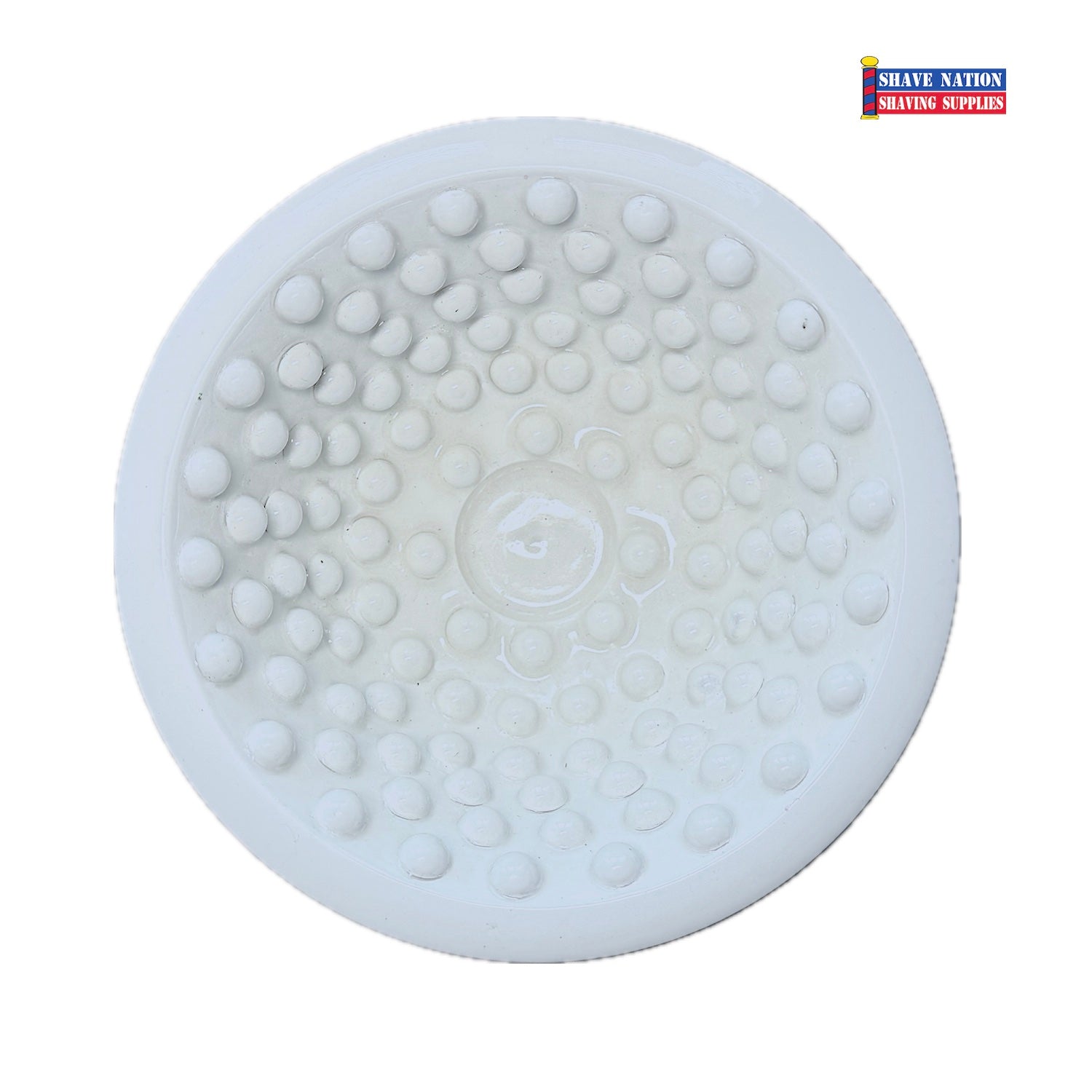 Shave Nation BUMPY INDESTRUCTIBOWL - Premium Shaving Lather Bowl for Men with Non-Slip Grip - Perfect for Wet Shaving, Barber Shops & Home Grooming