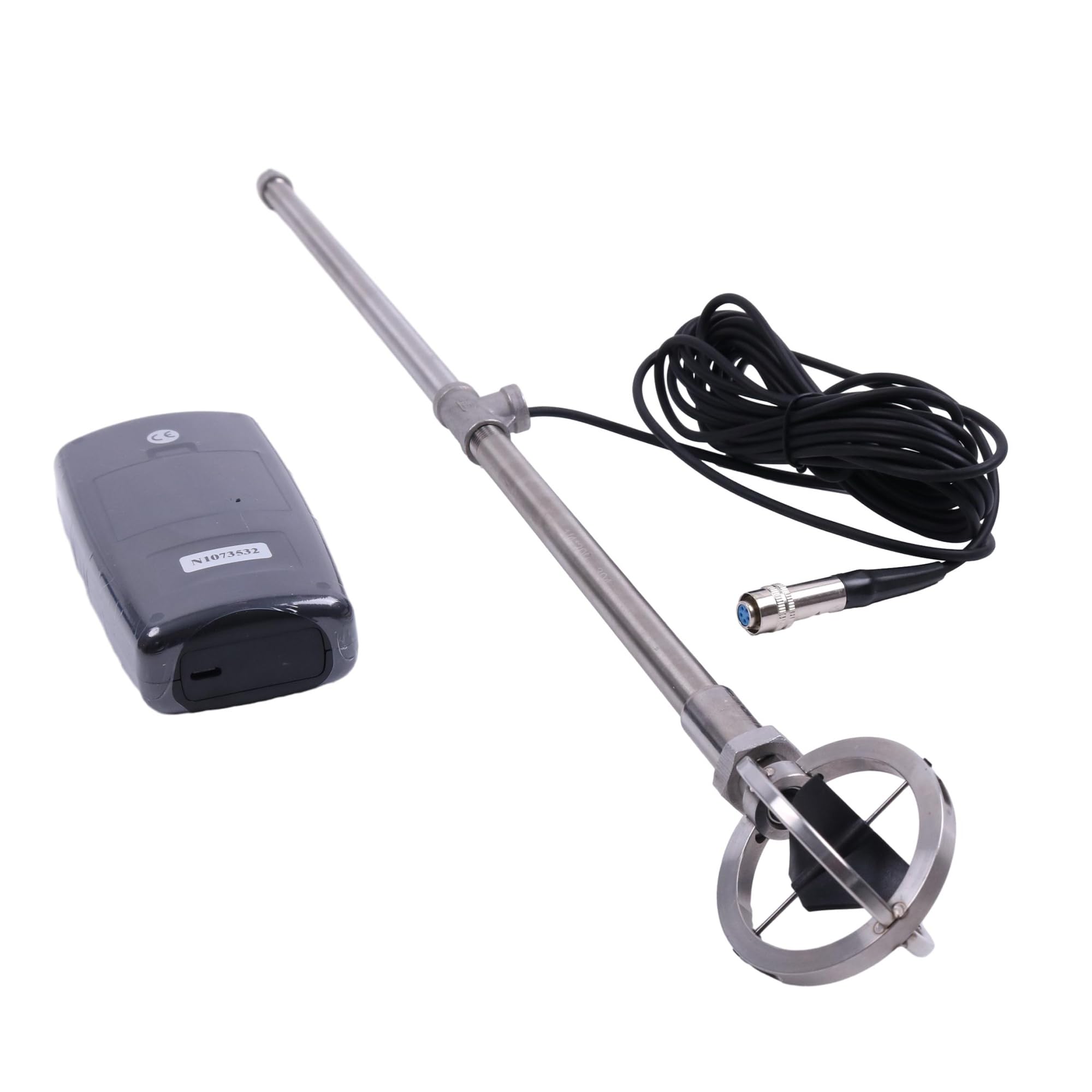 FM-100V5 Digital Water Flow Meter - Open Channel Flow Velocity Sensor with 0.01-5.00 m/s Measurement Range | Accurate Water Flow Rate Monitoring for Irrigation, Hydrological Studies & Industrial Applications