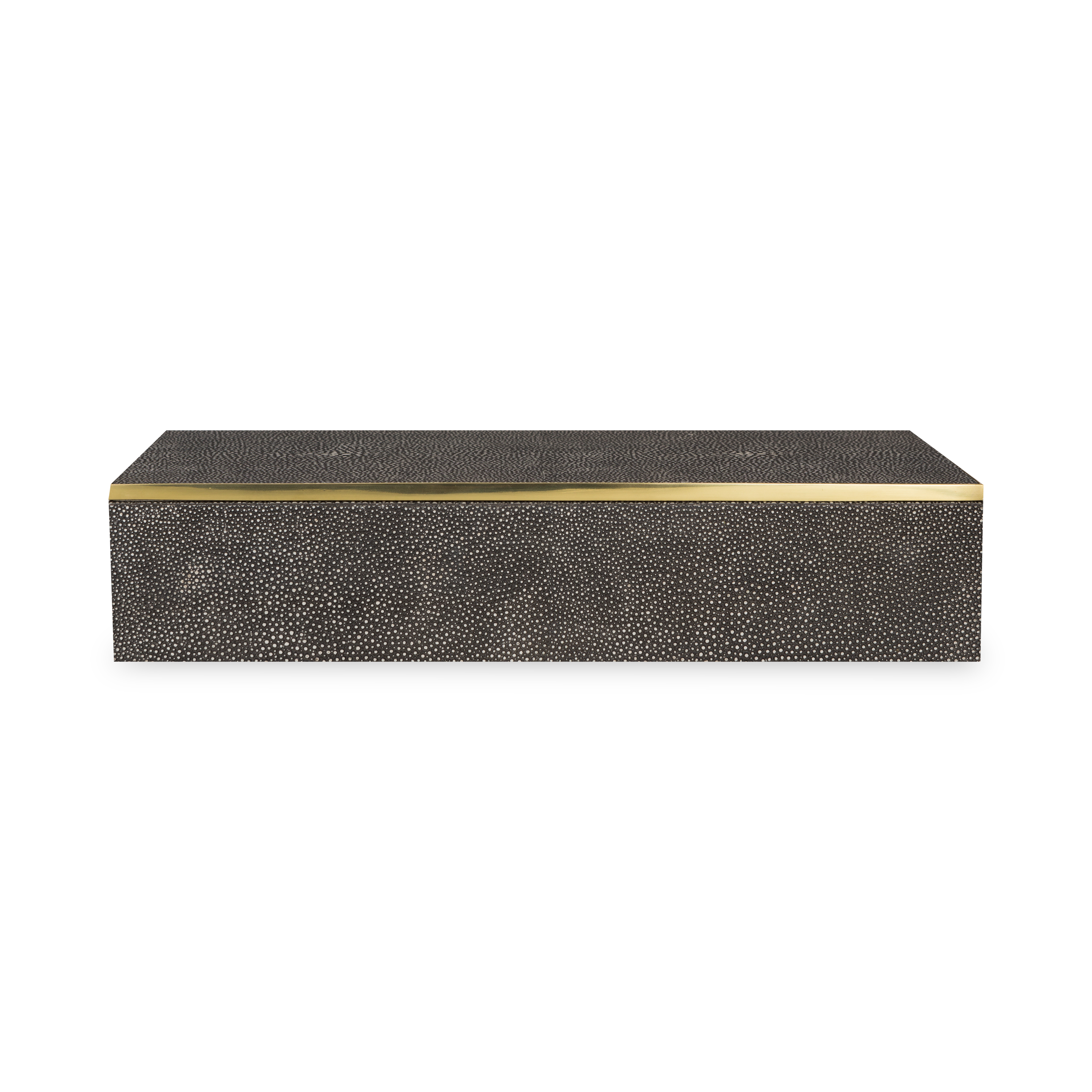 Luxury Faux Shagreen Jewelry Box - Elegant Storage for Rings, Necklaces & Accessories - Perfect for Home Decor, Gift Giving & Travel Organizer