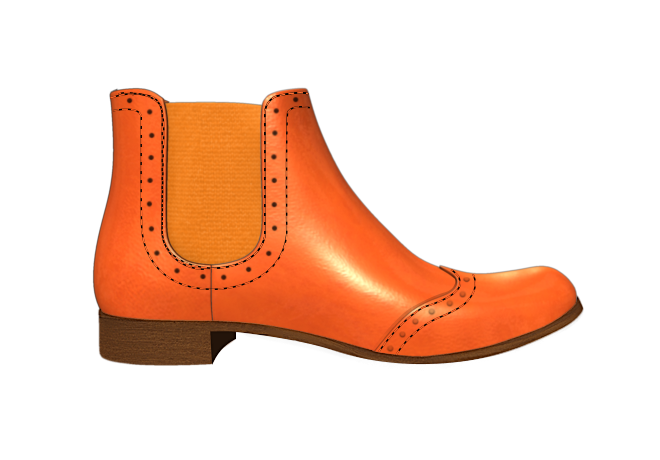 Women's Chelsea Ankle Boots - Stylish Leather Mid-Calf Boots for Fall & Winter | Casual, Office & Outdoor Wear