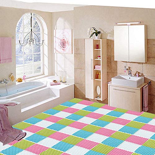 WorldCare® Yellow Bath Mat - Non-Slip, Absorbent, and Soft Shower Rug for Bathroom Safety - Perfect for Families, Kids, and Elderly Care - Ideal for Bathroom, Shower, and Spa Use