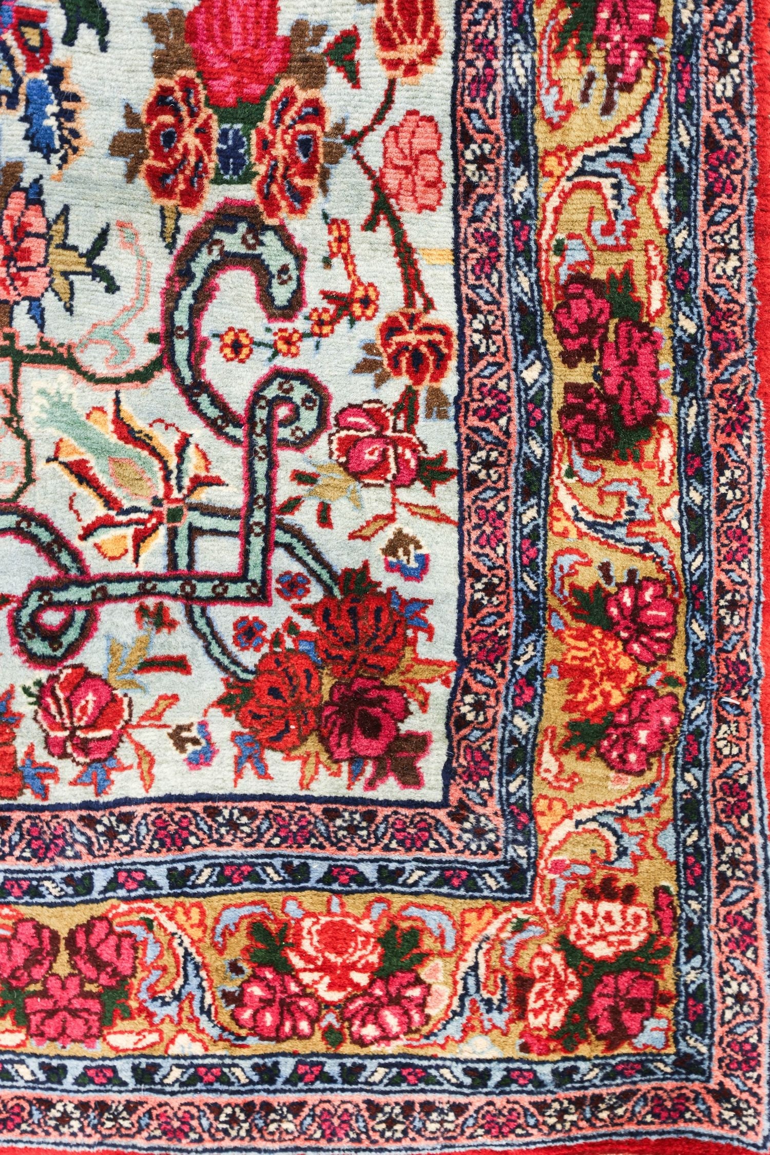 Antique Bijar Handwoven Traditional Persian Rug - J78487 - Perfect for Living Room, Bedroom & Home Decor