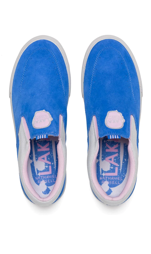 Lakai Owen VLK Suede Men's Skateboarding Shoes - Space Blue | Comfortable & Durable for Street Skating & Casual Wear