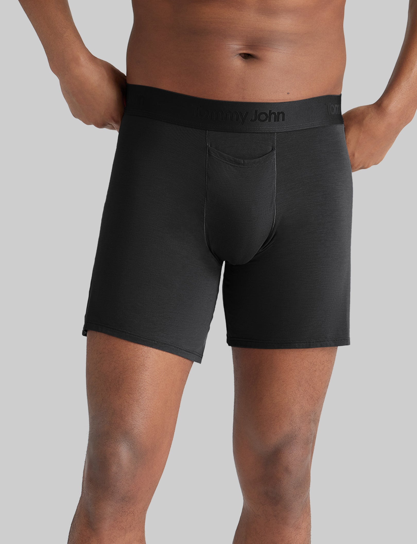 Breathable Second Skin Relaxed Fit Boxer Briefs - 6 Pack (Multicolor) | Ultra Soft & Comfortable Men's Underwear for All-Day Wear, Workout, and Lounge