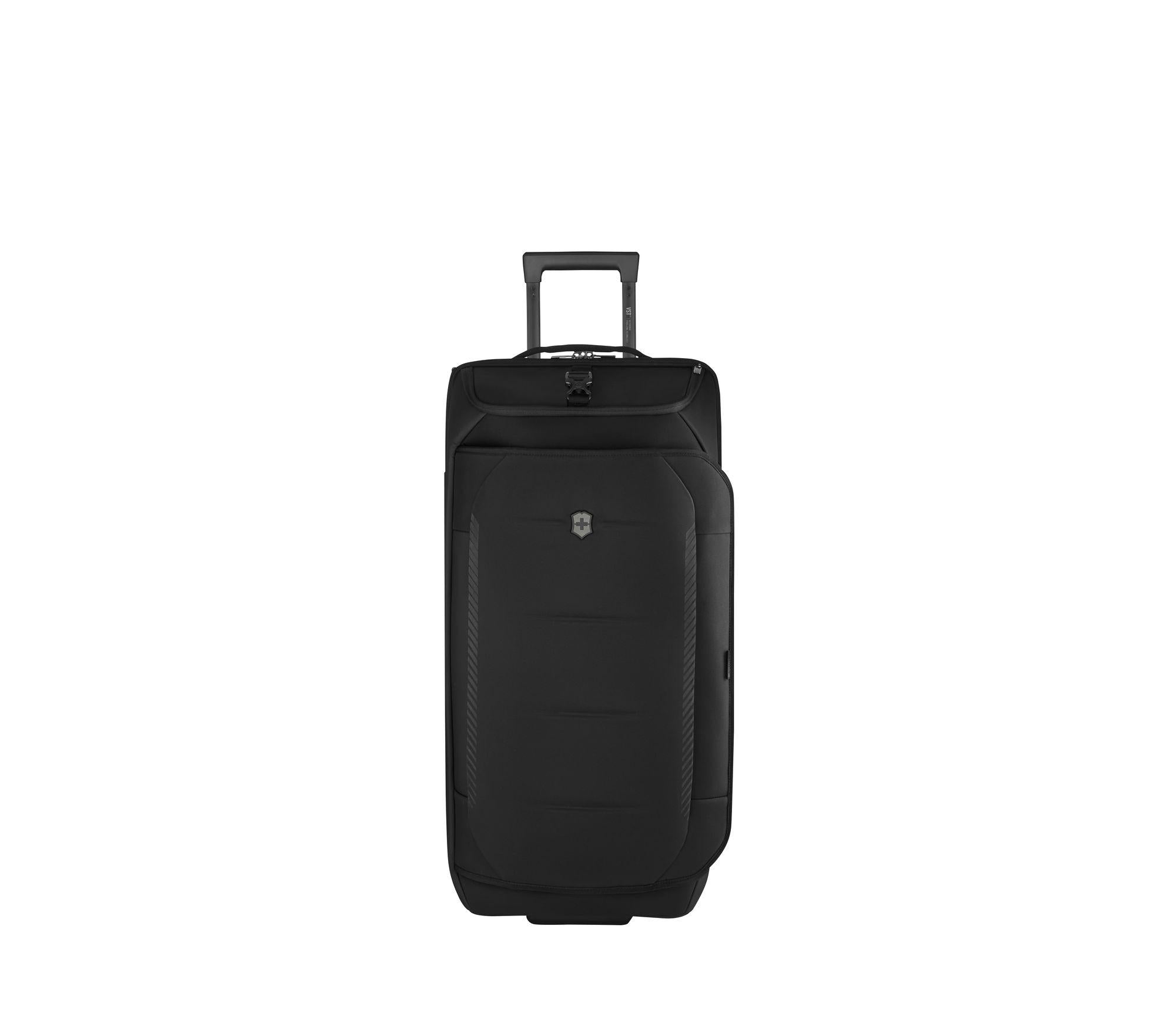 Victorinox Crosslight Wheeled Duffel Bag - Lightweight Expandable Luggage for Travel, Gym & Business Trips | Durable Carry-On with Smooth Rolling Wheels