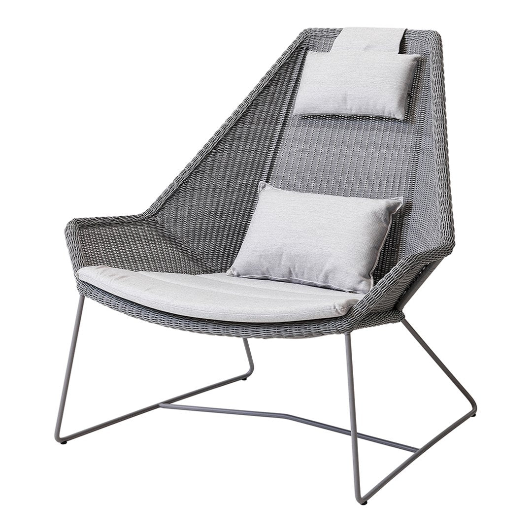Premium Cushion Set for Breeze Highback Chair - Comfortable Seat & Back Cushions - Perfect for Patio, Deck, Garden, and Outdoor Relaxation