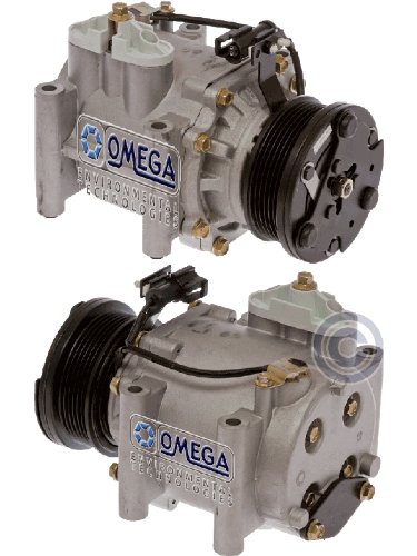 Omega Environmental Technologies 20-11005AM New A/C Compressor & Clutch Assembly - Perfect for Car AC Repair, Auto Maintenance & HVAC System Replacement