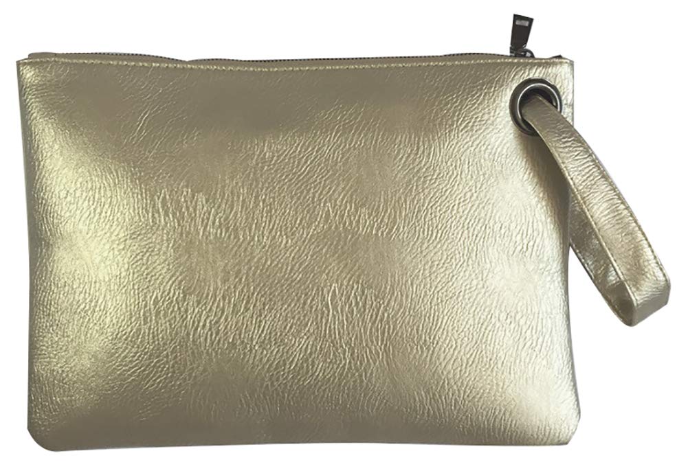 Hycurey Oversized Clutch Bag for Women - Large PU Leather Evening Wristlet Handbag Purse - Perfect for Parties, Weddings & Formal Events