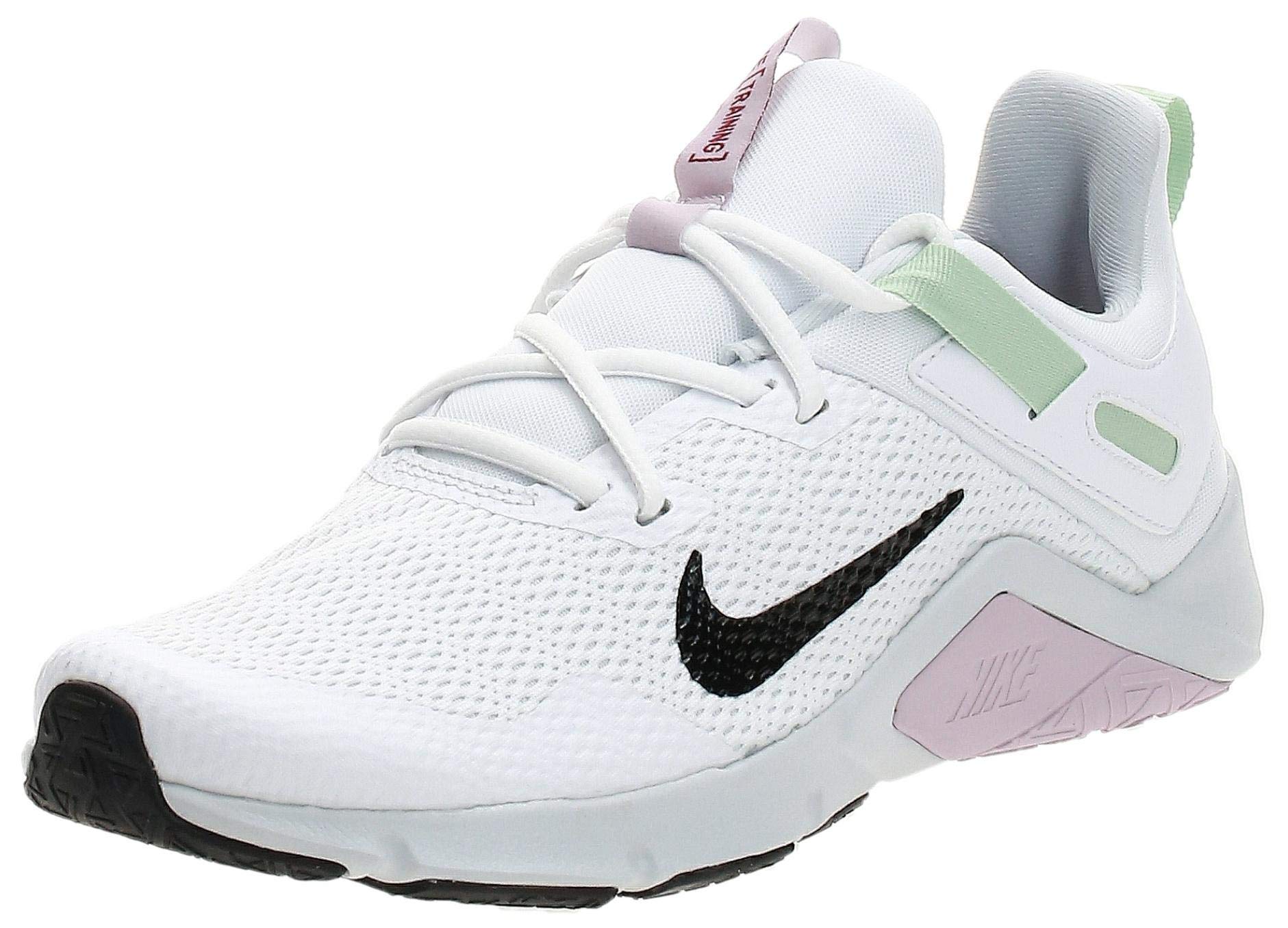 Nike Women's Running Shoes - Lightweight Gym Training Shoes for Women, White/Black/Pistachio Frost, Perfect for Jogging, Workouts & Cross Training