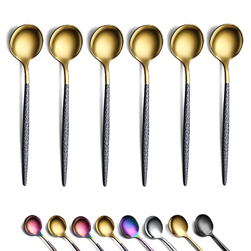 7.Black Handle And Shiny Gold Head