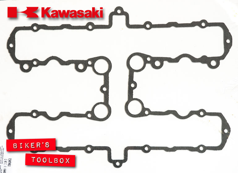 Kawasaki J Series Z1000/1100 Cam Cover Gasket Replacement - High Performance Motorcycle Engine Seal for Kawasaki Z1000 & Z1100 Models - Perfect for Engine Maintenance & Repair