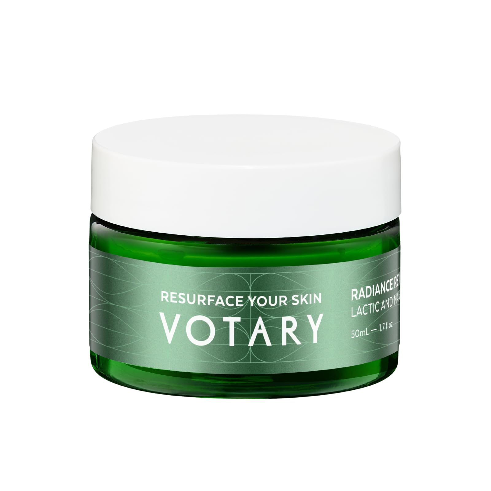 Votary Radiance Reveal Mask - Anti-Aging Facial Cream for Smoothing Skin, Minimizing Pores & Reducing Wrinkles | Improves Skin Texture for Breakout-Prone Skin | 1.7 Fl Oz | Perfect for Nighttime Skincare Routine & Pre-Event Glow Prep