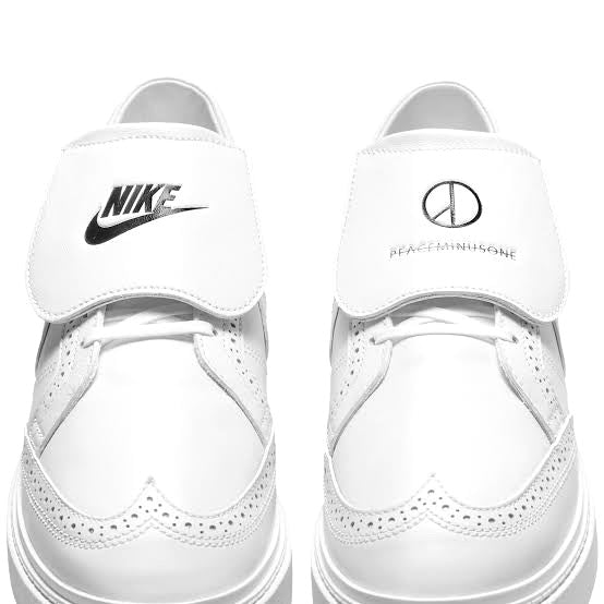 Nike Kwondo1 G Dragon PeaceMinusOne White Sneakers - Limited Edition Collaboration with GDragon | Streetwear Fashion & Casual Wear for Men