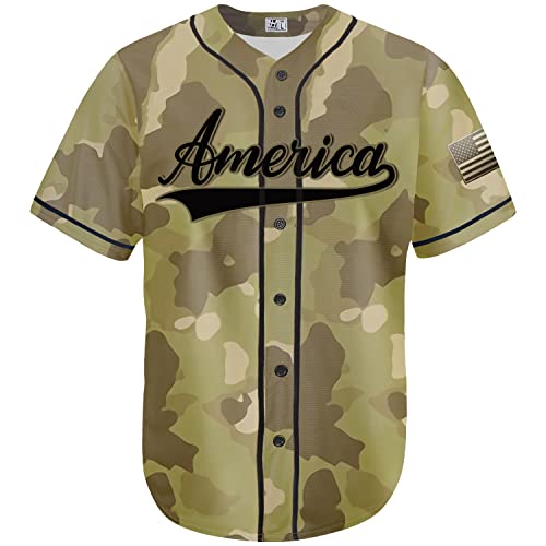 Light Camo Baseball Jersey