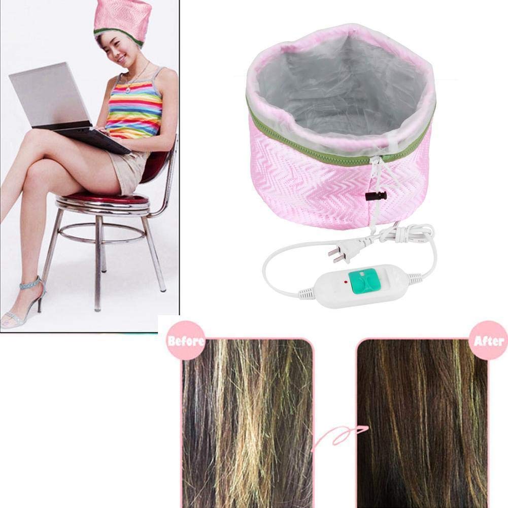 SEKOY Thermal Hair Spa Cap with Steamer for Deep Conditioning Treatment - Nourishing & Heating Hair Care for Dry, Damaged Hair - Perfect for At-Home Salon Spa Days & Self-Care Routines