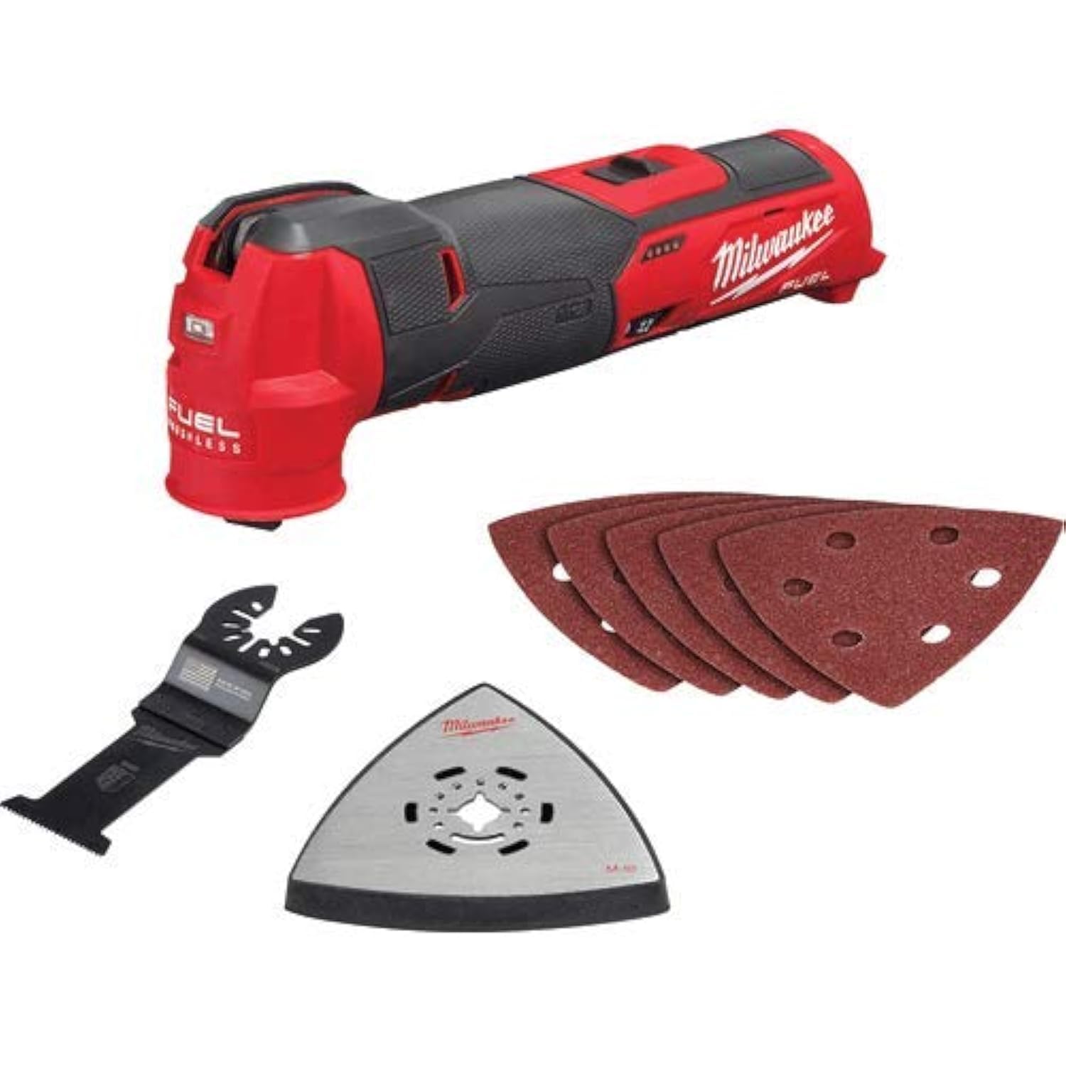 Milwaukee M12 FUEL Oscillating Multi-Tool - Bare Tool (No Battery/Charger) | Cordless Cutting, Sanding & Scraping Power Tool for DIY & Professional Projects