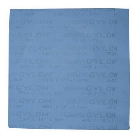 High-Temperature PTFE Gasket Sheet with Glass Reinforcement - 15 x 15 Inches, Blue - Perfect for Automotive, Plumbing, and Industrial Sealing Applications