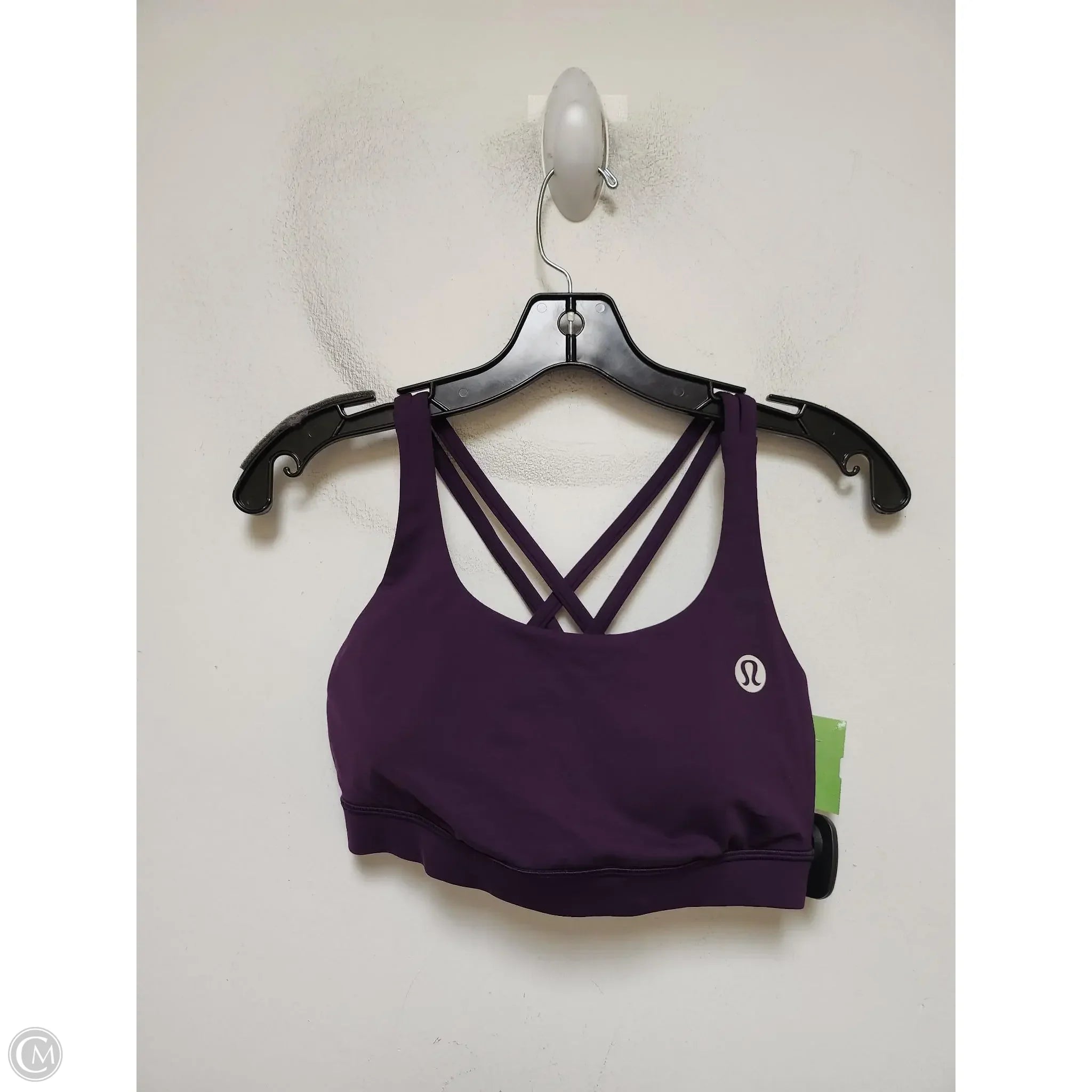 Lululemon Purple Athletic Sports Bra Size 6 - High Support Workout Top for Running, Yoga & Gym