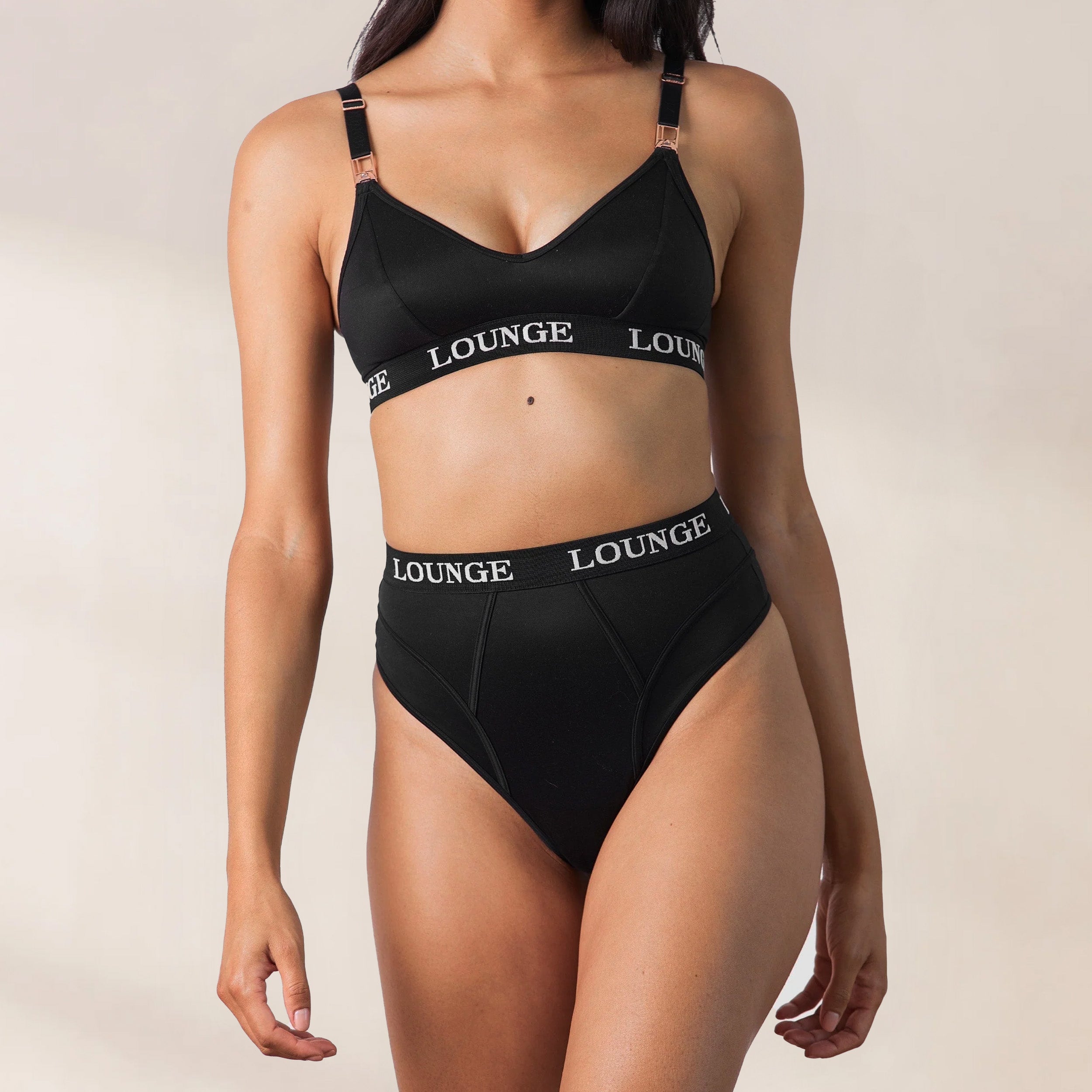 Nurture Nursing Bra - Comfortable Maternity Bra for Breastfeeding Moms - Black | Perfect for Daily Wear, Nursing at Home or On-the-Go
