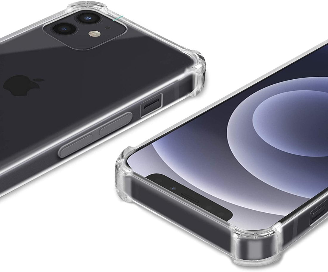 Apple iPhone 13 6.1 inch Shockproof Clear Transparent Gel Bumper Case - Slim Protective Cover for Everyday Use, Work & Travel