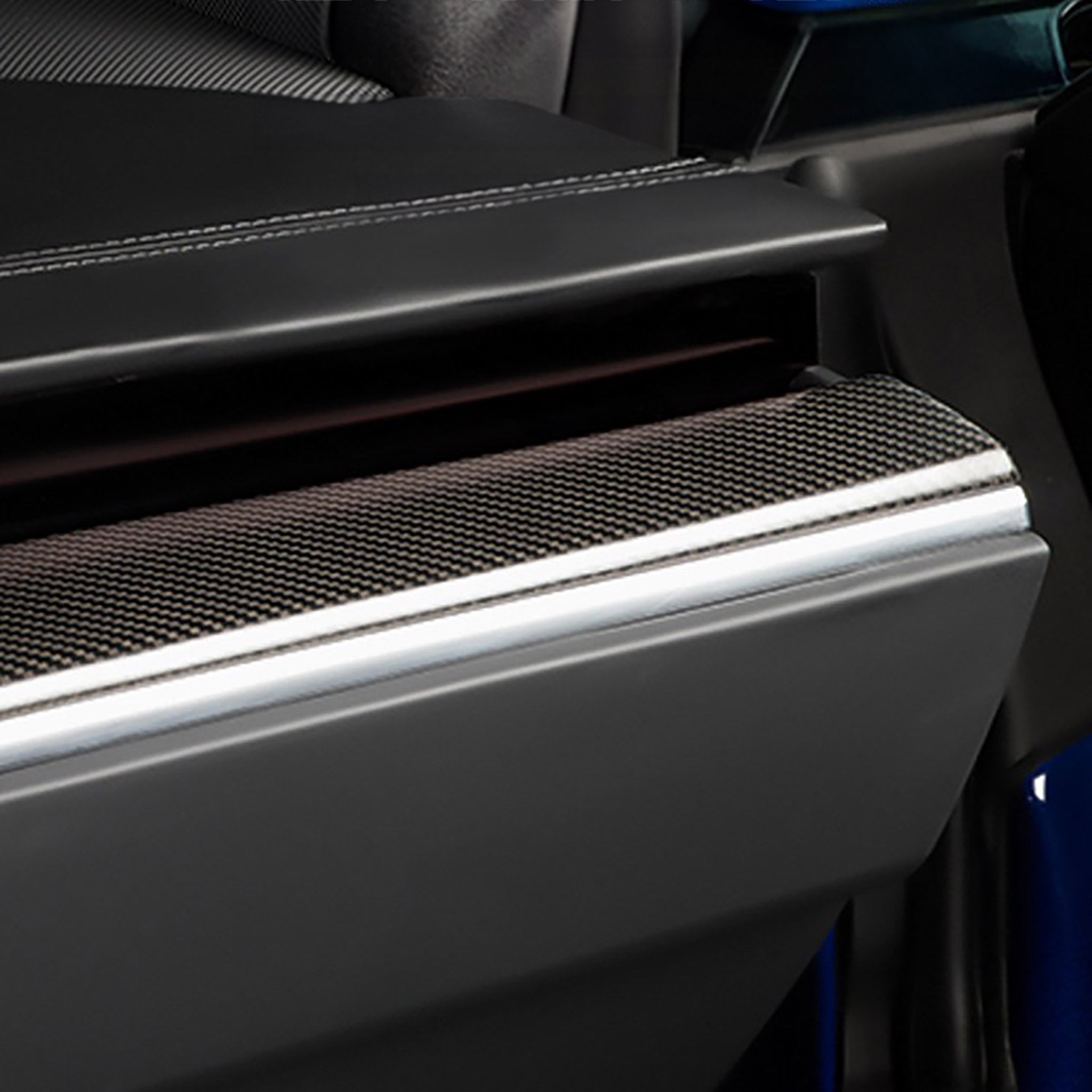 Premium Carbon Fiber Dashboard & Door Trim Kit for 2021-2023 Tesla Model S & Model X - YESLAK Interior Upgrade | Luxury Car Accessories for Enhanced Driving Experience