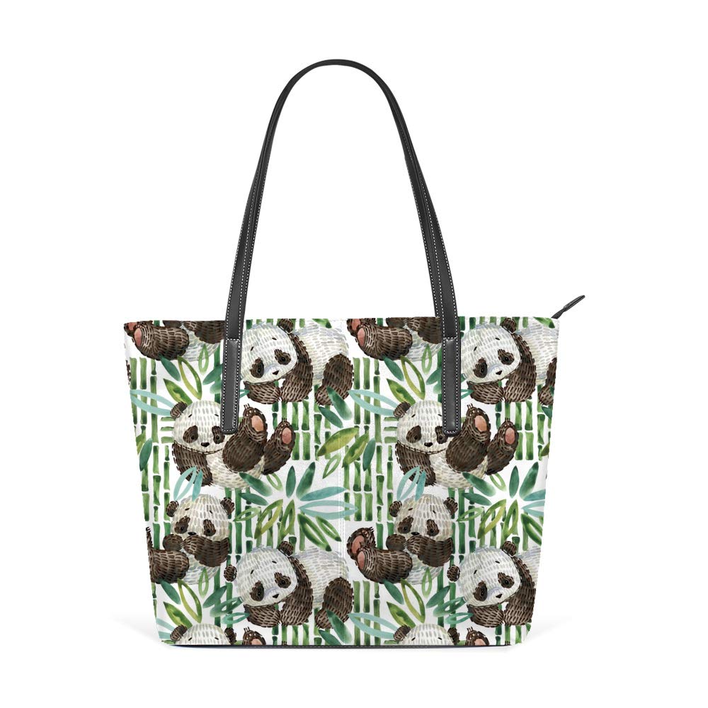 Kuizee Stylish PU Leather Shoulder Tote Bag - 15.7 Inch Women's Handbag for Work, School & Shopping | Durable Casual Purse with Decorative Design | Perfect for Office, College & Daily Commute