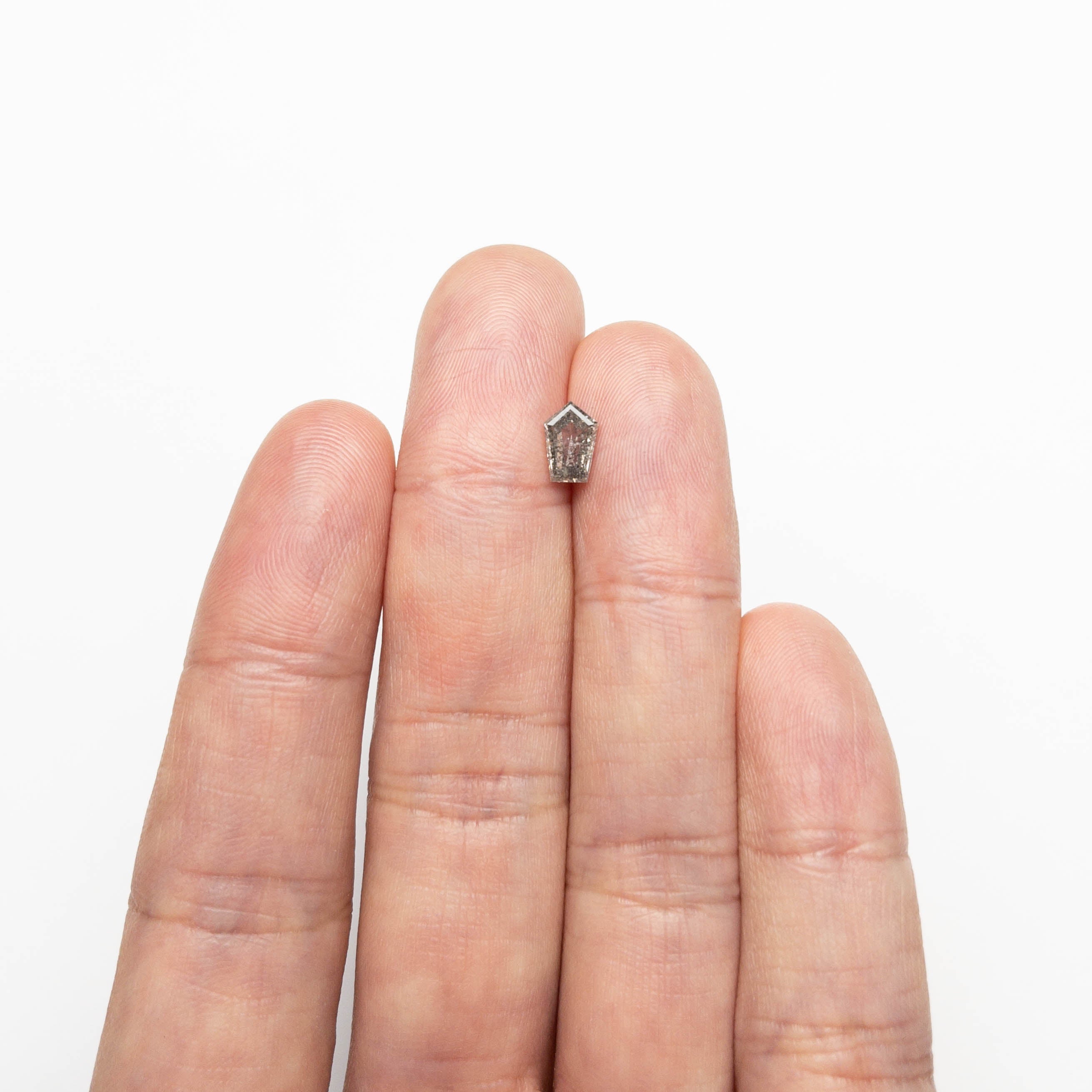 0.78ct Shield Rose Cut Loose Gemstone 7.28x4.92x2.57mm - Perfect for Vintage Jewelry, Engagement Rings & Unique Handmade Designs