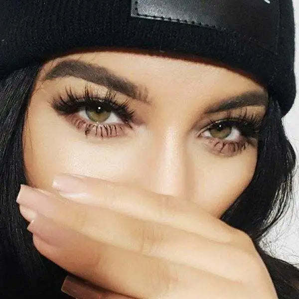 106 Red Cherry False Eyelashes - Natural Looking Fluffy Lashes for Dramatic Eye Makeup | Perfect for Parties, Weddings & Special Occasions