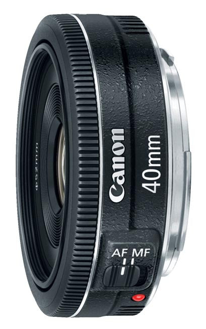 Canon EF 40mm f/2.8 STM Lens - Compact & Lightweight Pancake Prime Lens for DSLR Cameras | Perfect for Street Photography, Travel & Everyday Shooting