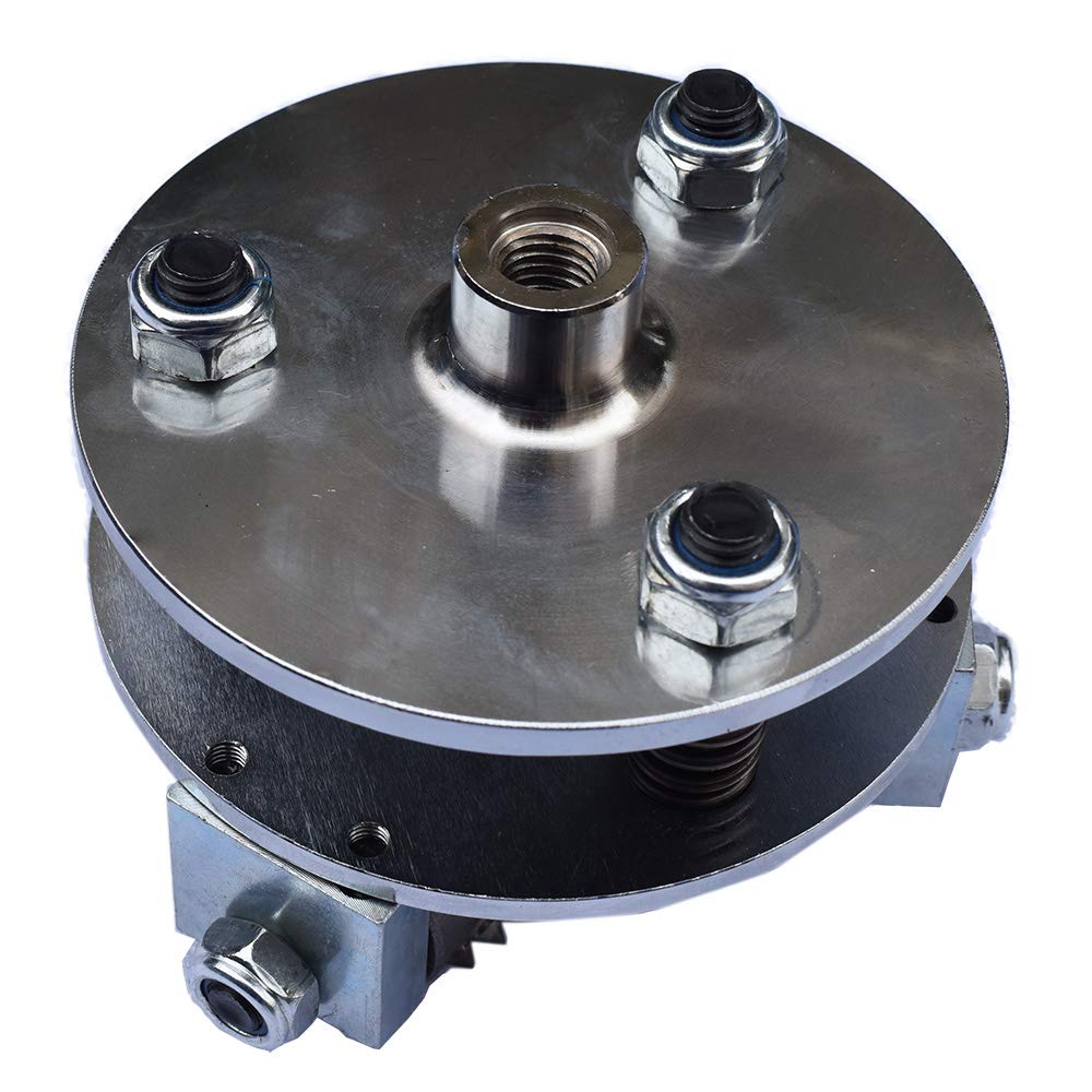5 Inch 30 Pins Bush Hammer Plate with Lichi Finish - M14 Thread for Concrete Floor Texturing - Perfect for DIY Projects, Stone Polishing, and Surface Preparation