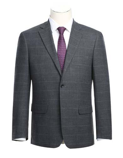 Alessandro Vitello by Renoir 2-Piece Slim Fit Suit for Men - Modern Business & Formal Attire - Perfect for Weddings, Office & Special Occasions