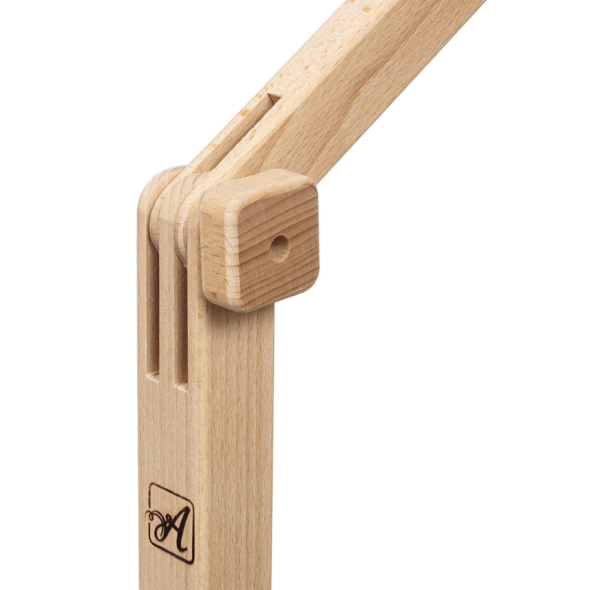 Adjustable Organic Beech Wood Tapestry Stand for Cross Stitch & Embroidery - 15.7