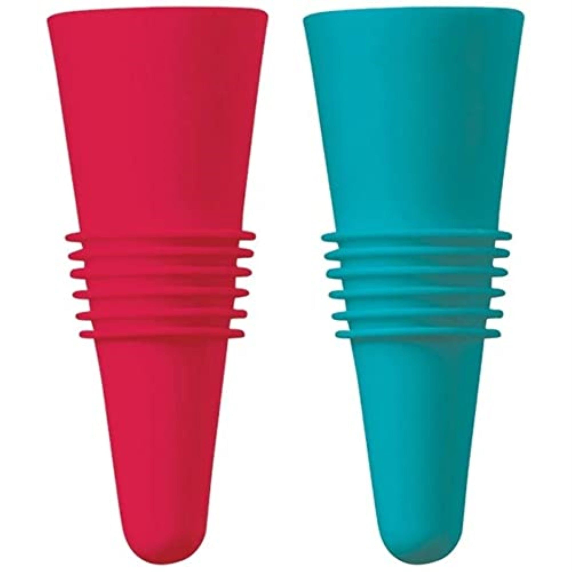 Houdini Wine Bottle Stoppers 2-Pack - Premium Air-Tight Seal for Wine Preservation & Storage - Perfect for Parties, Gifts, and Home Bars