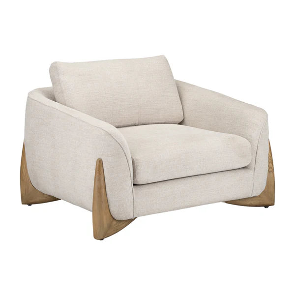 Stylish Crosby Chair - Modern Accent Chair for Living Room, Bedroom & Office - Comfortable Upholstered Seating for Home Decor