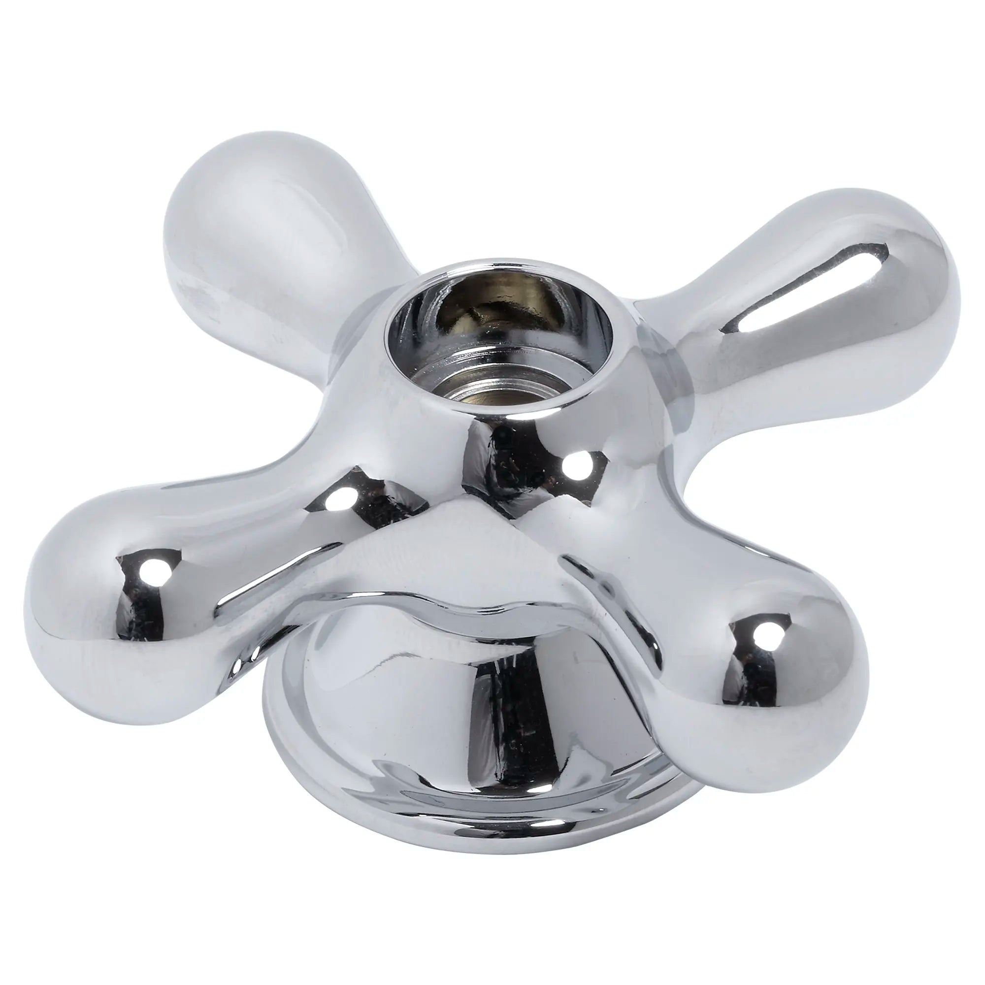 Hampton Metal Cross Faucet Handle - Classic Vintage Style for Bathroom & Kitchen Sink Faucets - Perfect for Home Renovation & DIY Projects